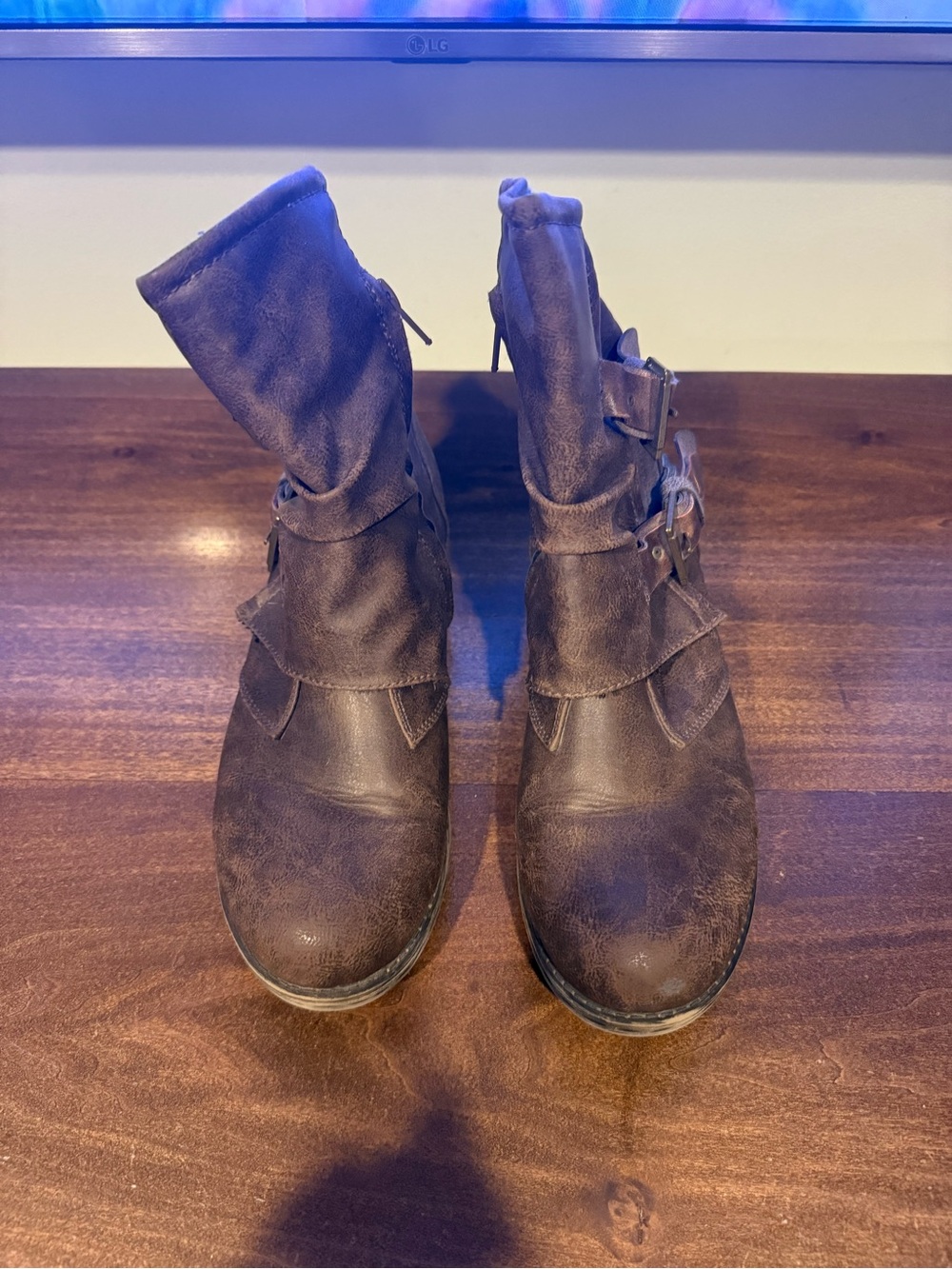 Size 8 Jollypop Motorcycle Boots